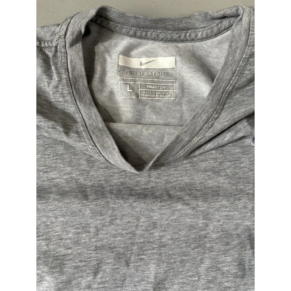 Nike T Shirt‎ Grey Womens Large NBC Olympics Logo